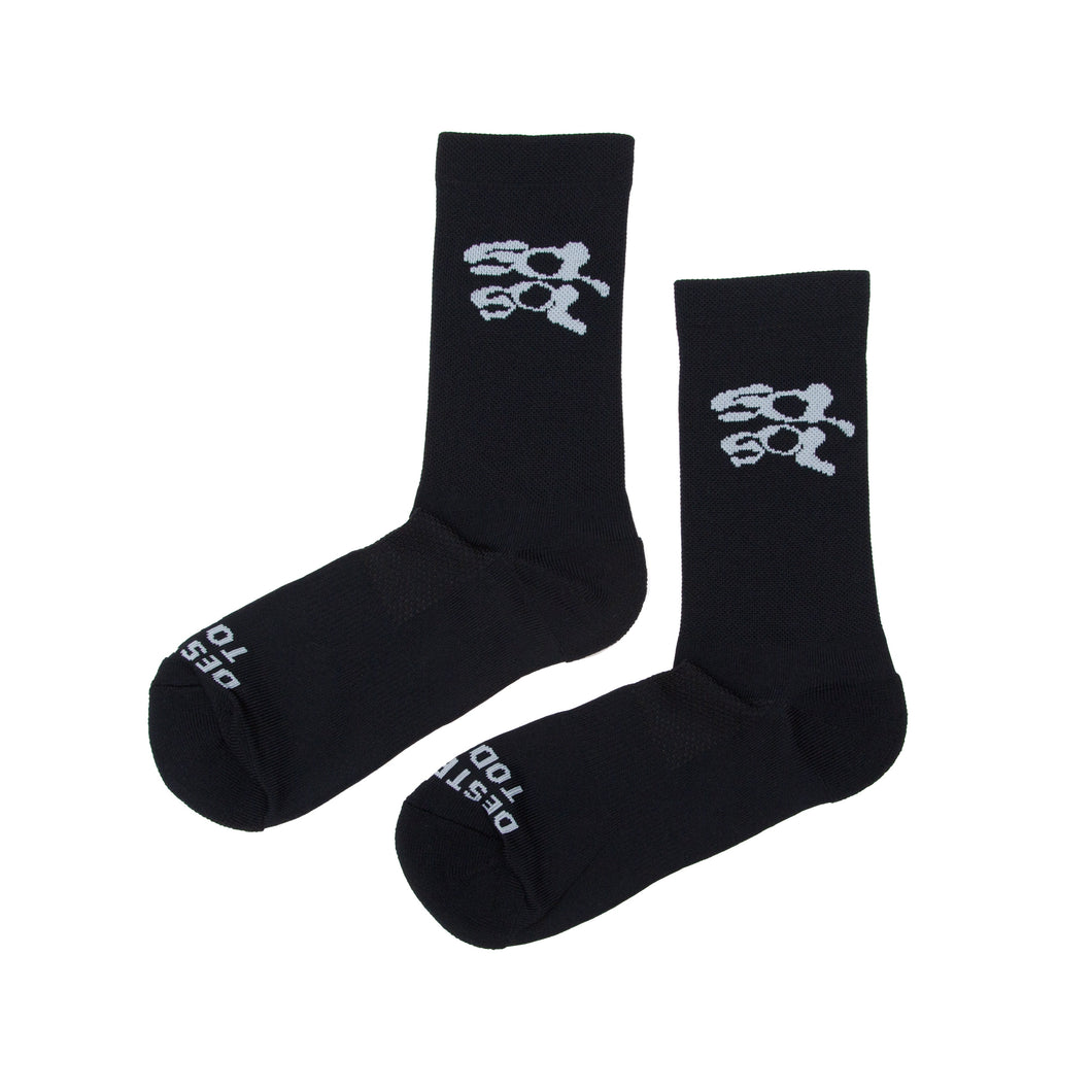 Sol Sol - 'Run' Socks - Black