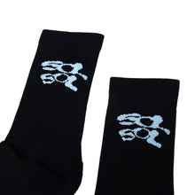 Load image into Gallery viewer, Sol Sol - &#39;Run&#39; Socks - Black
