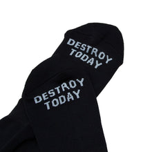Load image into Gallery viewer, Sol Sol - &#39;Run&#39; Socks - Black
