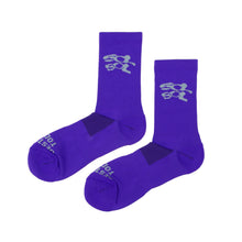 Load image into Gallery viewer, Sol Sol - &#39;Run&#39; Socks - Purple
