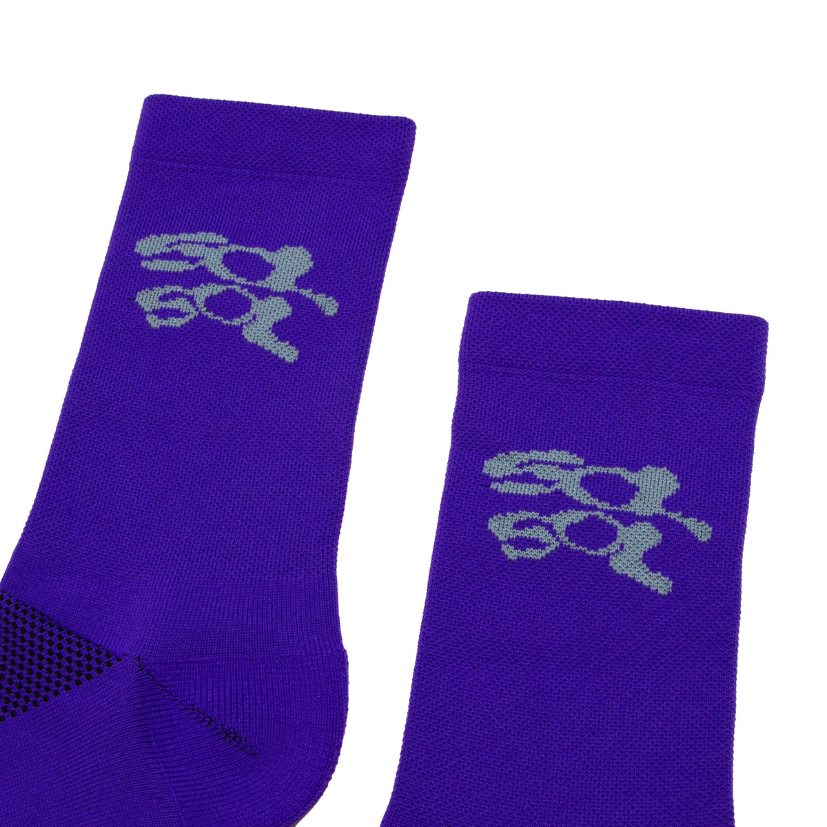 SOL-SOL - 'Run' Socks - Purple