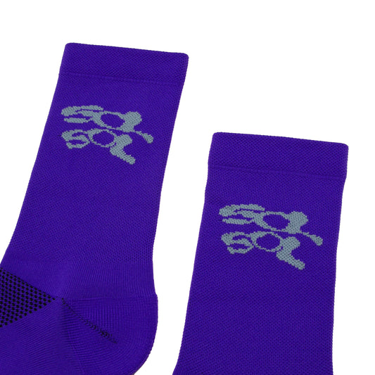 SOL-SOL - 'Run' Socks - Purple