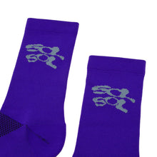 Load image into Gallery viewer, Sol Sol - &#39;Run&#39; Socks - Purple
