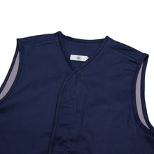 Load image into Gallery viewer, Sol Sol - Twill Vest - Navy
