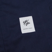 Load image into Gallery viewer, Sol Sol - Twill Vest - Navy
