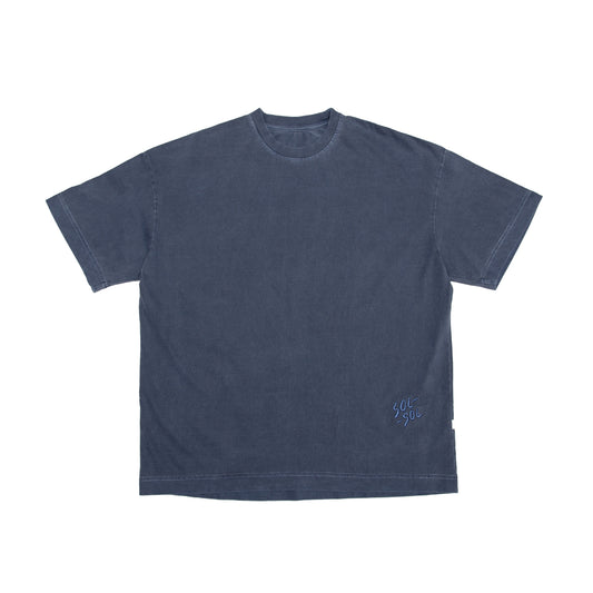 SOL-SOL - Box T-Shirt - Washed Navy