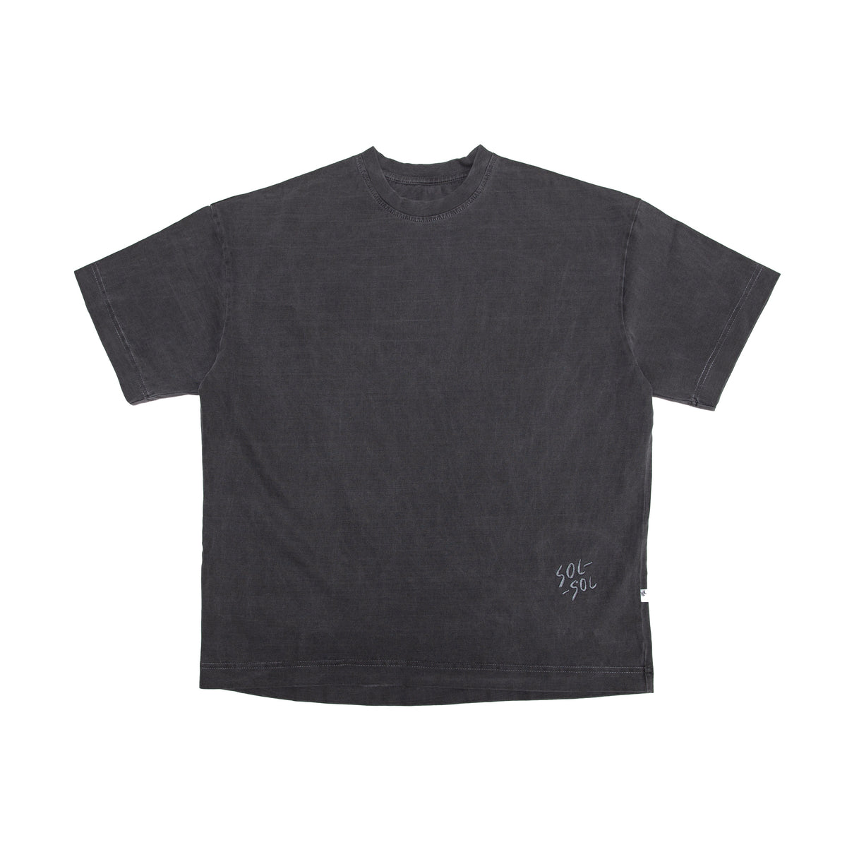 SOL-SOL - Box T-Shirt - Washed Black