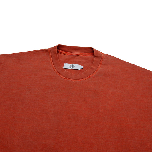 SOL-SOL - Long Sleeve Box T-Shirt - Washed Orange