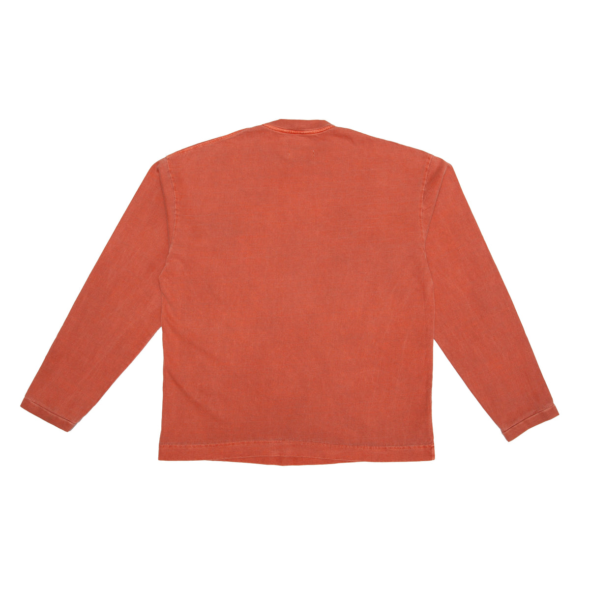 SOL-SOL - Long Sleeve Box T-Shirt - Washed Orange