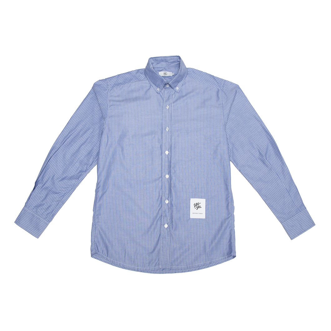 Sol Sol - Button Shirt - Blue Stripe