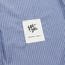 Load image into Gallery viewer, Sol Sol - Button Shirt - Blue Stripe

