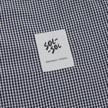 Load image into Gallery viewer, Sol Sol - Button Shirt - Black Check
