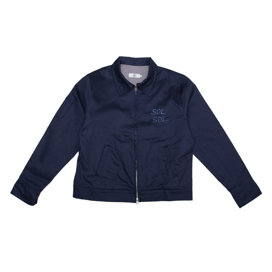 SOL-SOL - Coach Jacket - Navy/Navy