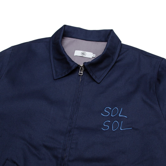 SOL-SOL - Coach Jacket - Navy/Navy