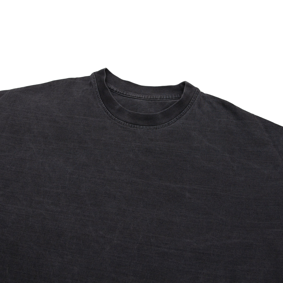 SOL-SOL - Long Sleeve Box T-Shirt - Washed Black