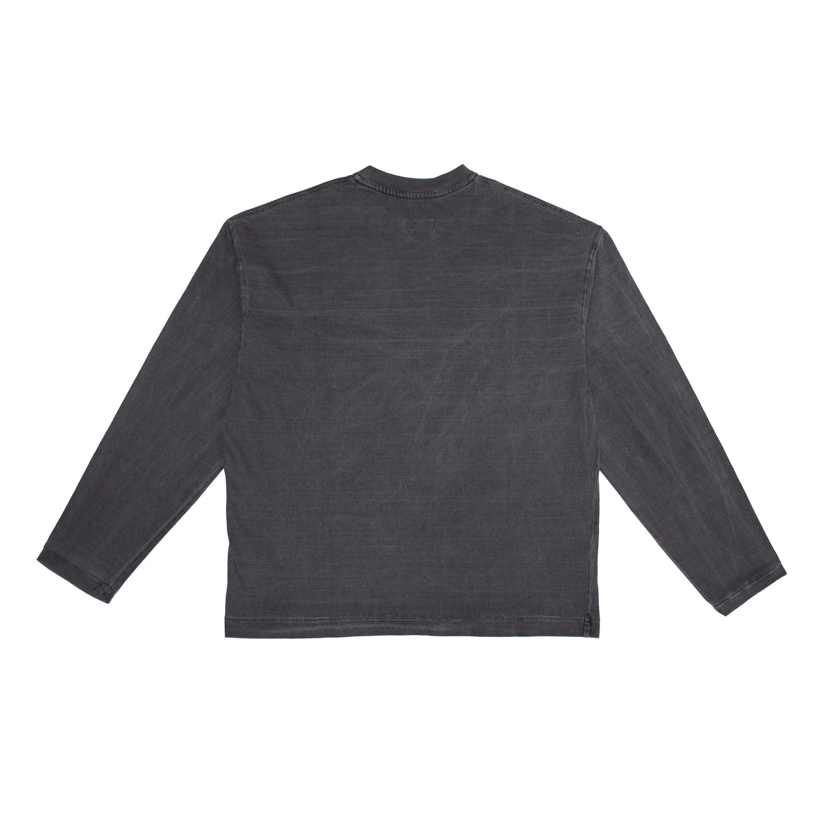 SOL-SOL - Long Sleeve Box T-Shirt - Washed Black