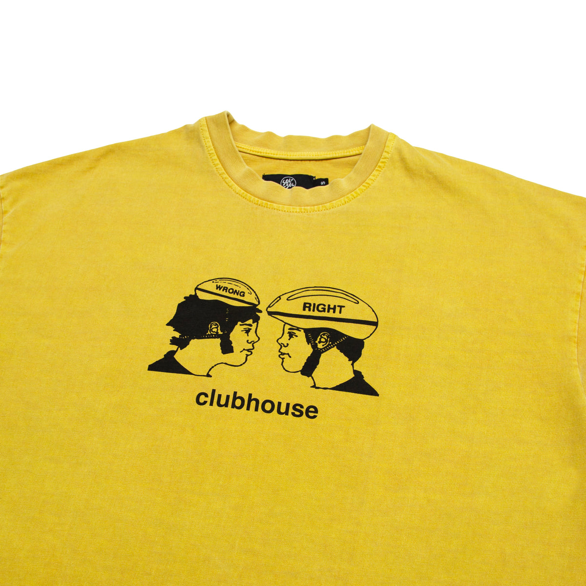 Clubhouse - Box T-Shirt - Washed Yellow