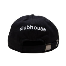Load image into Gallery viewer, Clubhouse Cap - Black
