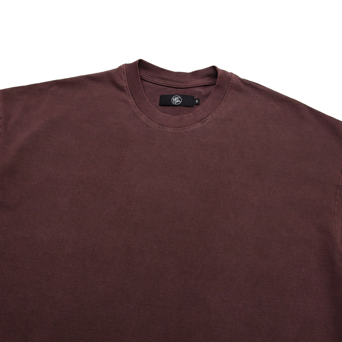 SOL-SOL - Box T-Shirt - Washed Brown