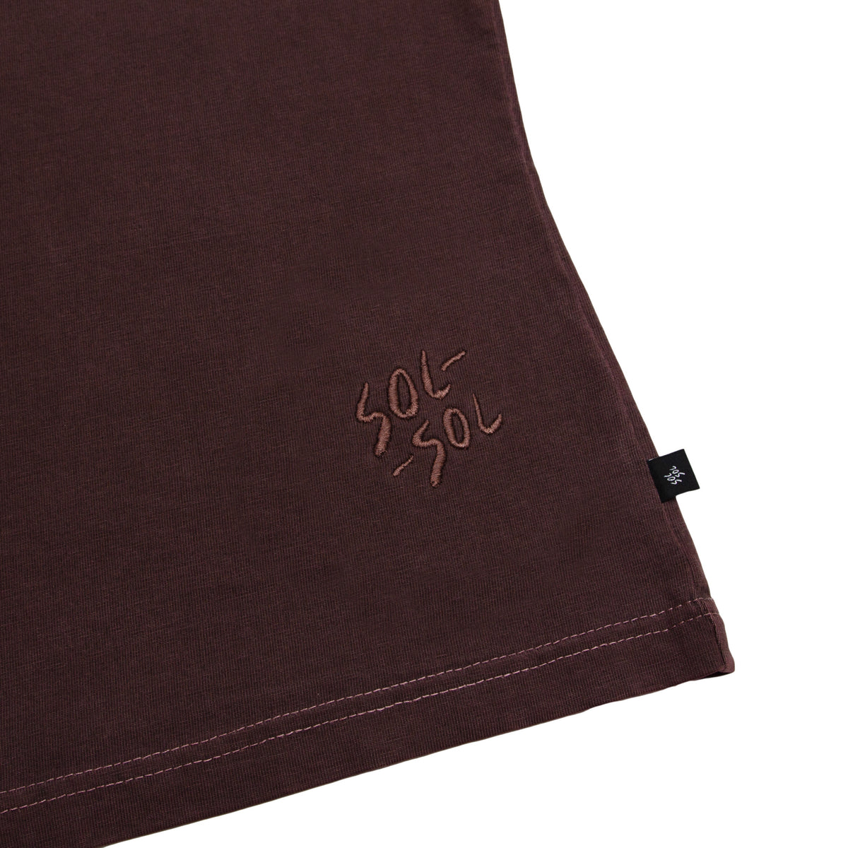 SOL-SOL - Box T-Shirt - Washed Brown