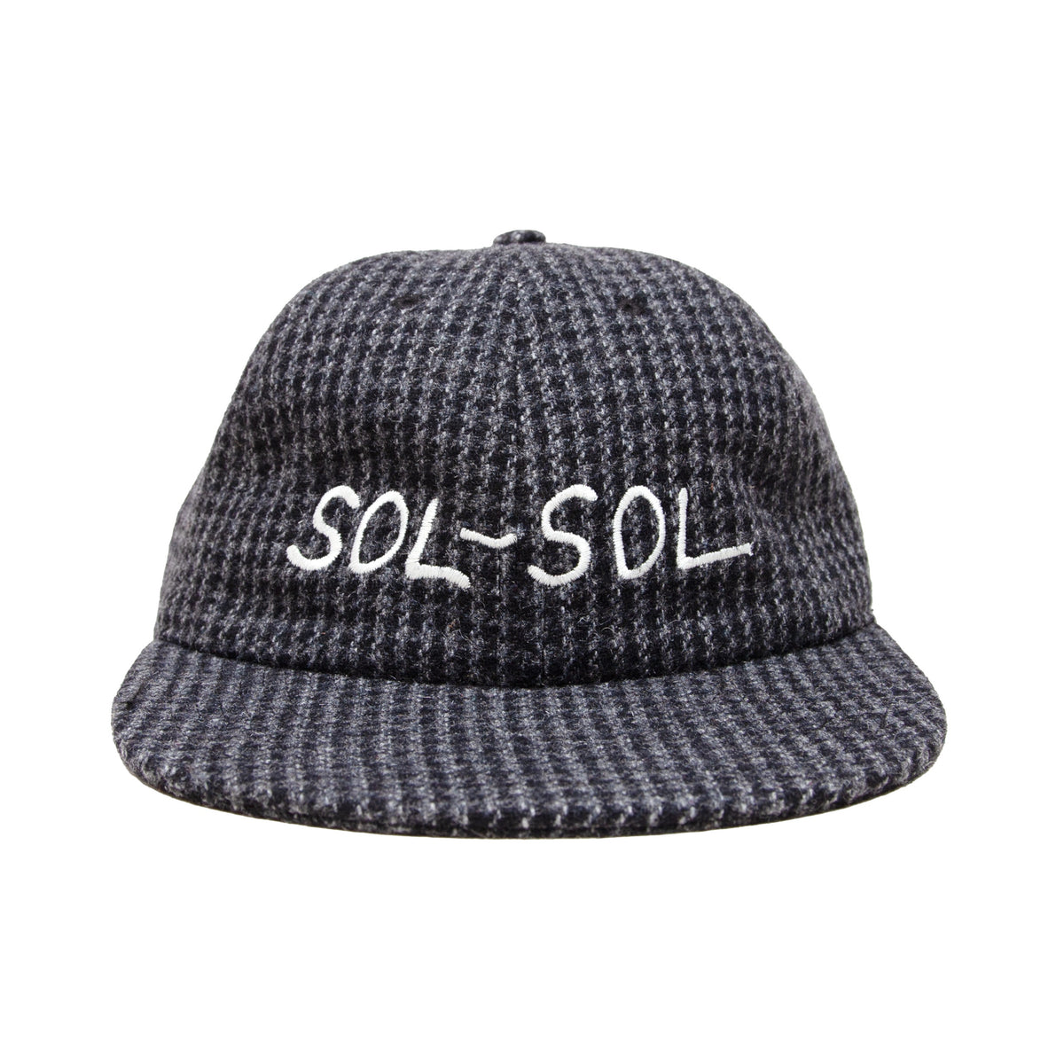 SOL-SOL - Tweed Cap - Dark Blue