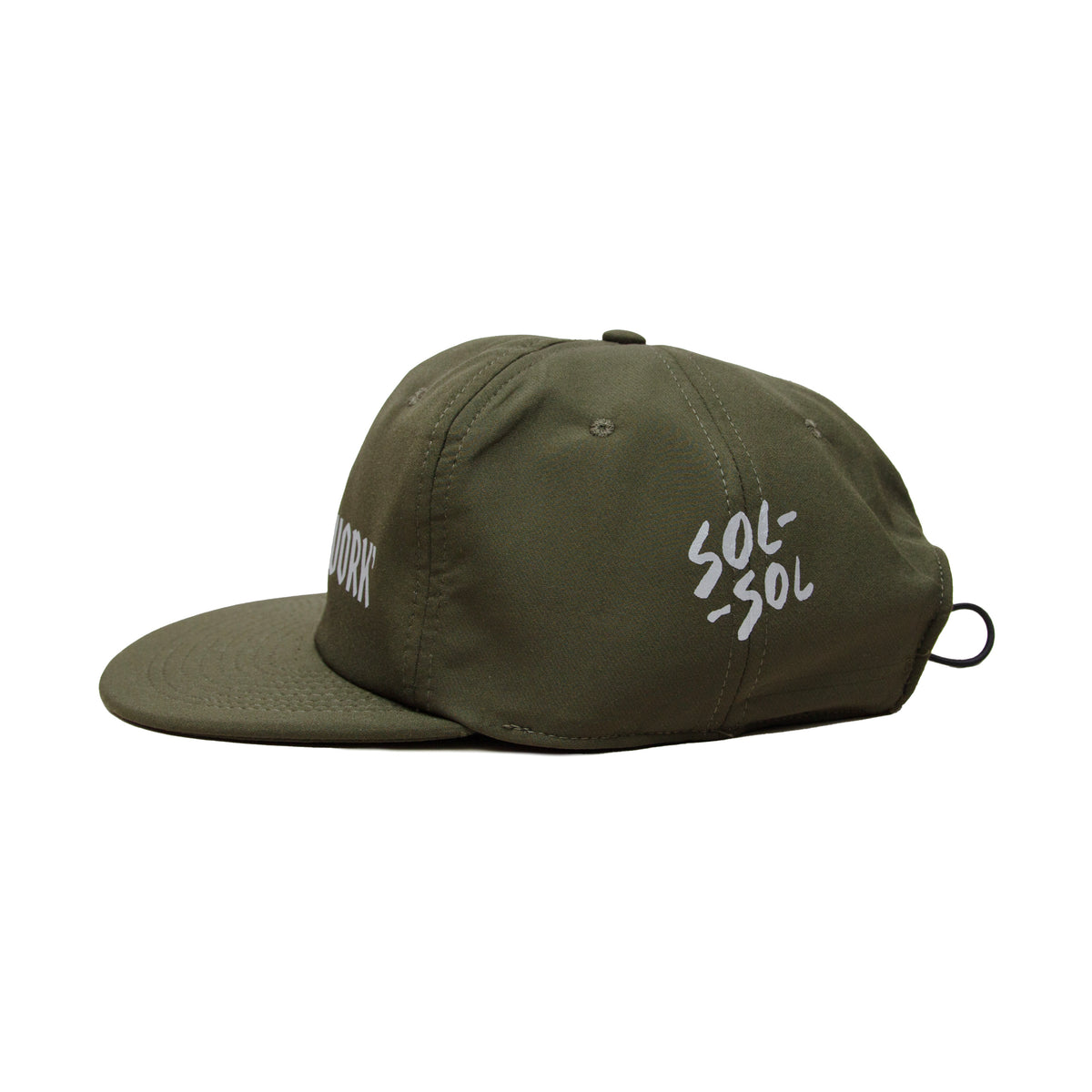 SOL-SOL - 'Light Work' Cap - Olive