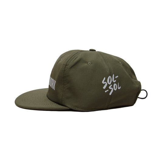 SOL-SOL - 'Light Work' Cap - Olive