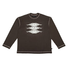 Load image into Gallery viewer, SOL-SOL - Graphic Long Sleeve T-Shirt - Brown
