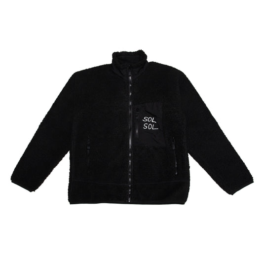 SOL-SOL - Fleece Jacket - Black
