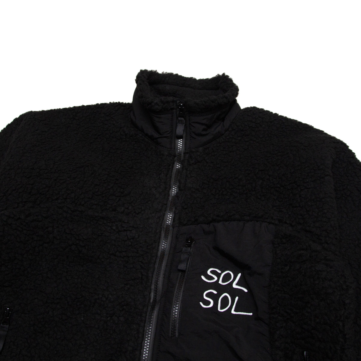 SOL-SOL - Fleece Jacket - Black
