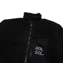 Load image into Gallery viewer, SOL-SOL - Fleece Jacket - Black
