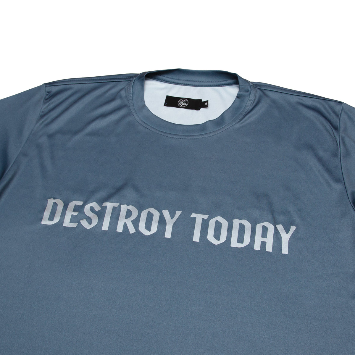 SOL-SOL - 'Light Work' T-Shirt -  Grey