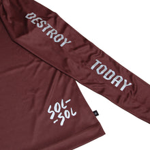 Load image into Gallery viewer, SOL-SOL - 'Run' Long Sleeve T-Shirt - Brown

