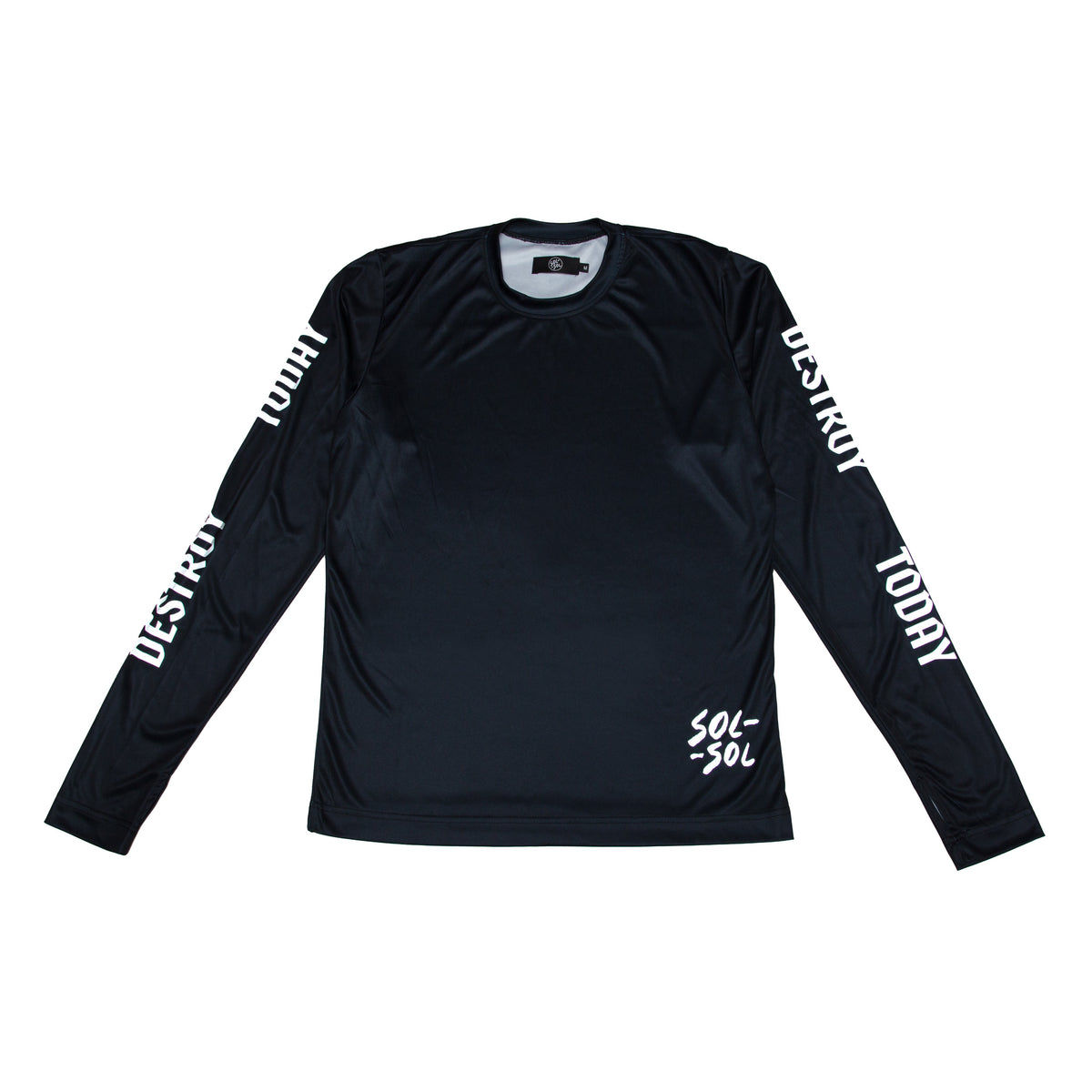 SOL-SOL - 'Run' Long Sleeve T-Shirt - Black