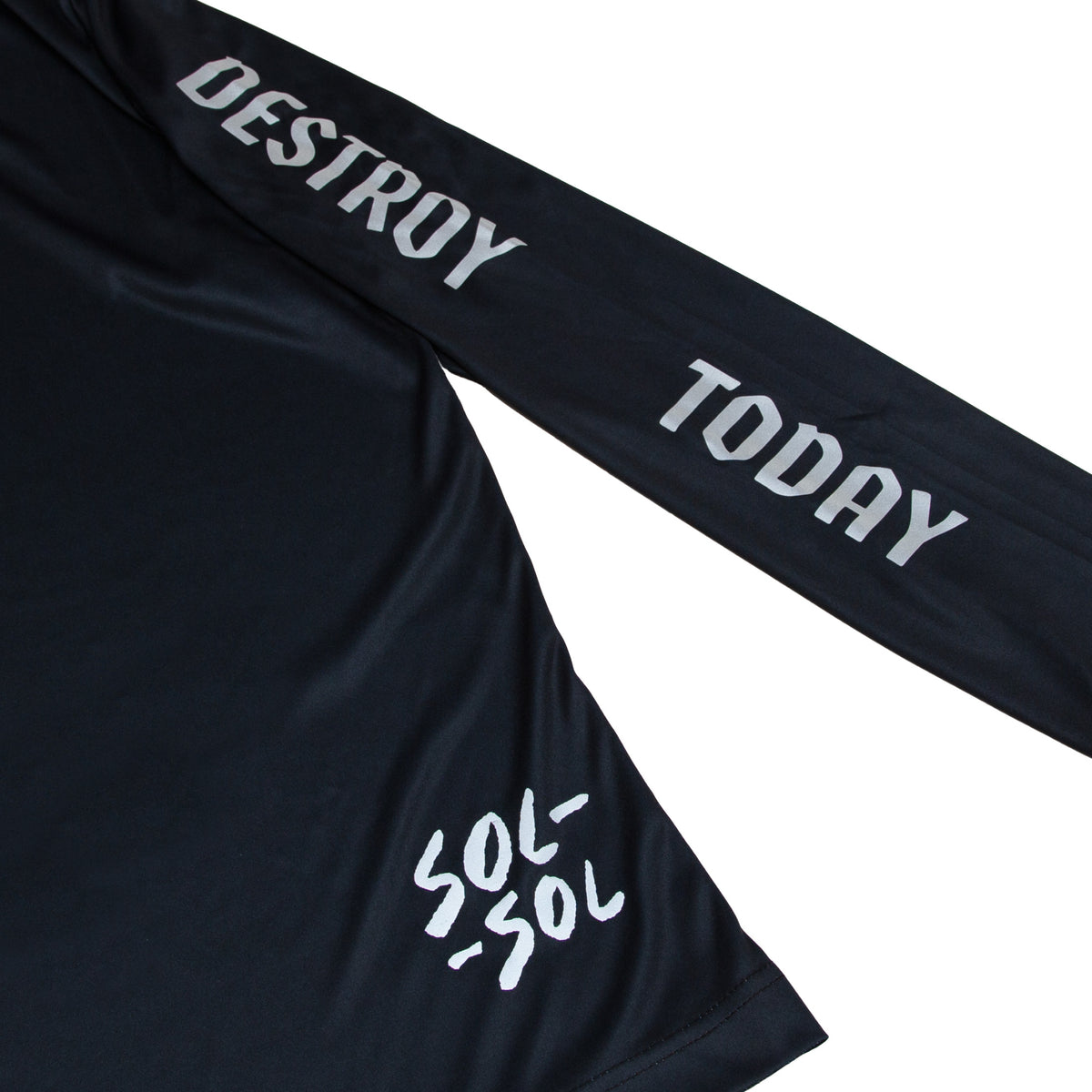 SOL-SOL - 'Run' Long Sleeve T-Shirt - Black