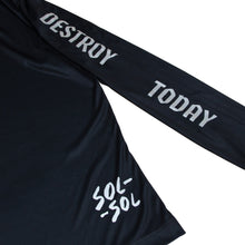 Load image into Gallery viewer, SOL-SOL - 'Run' Long Sleeve T-Shirt - Black
