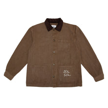 Load image into Gallery viewer, SOL-SOL - Canvas Chore Jacket - Brown
