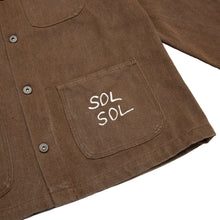 Load image into Gallery viewer, SOL-SOL - Canvas Chore Jacket - Brown
