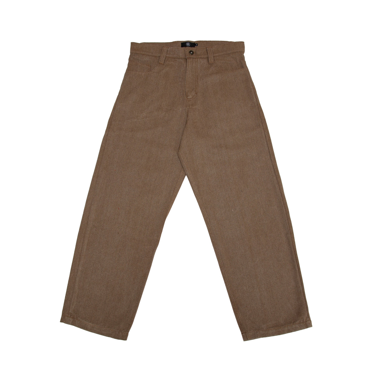 SOL-SOL - Canvas Wide Leg Pants - Brown