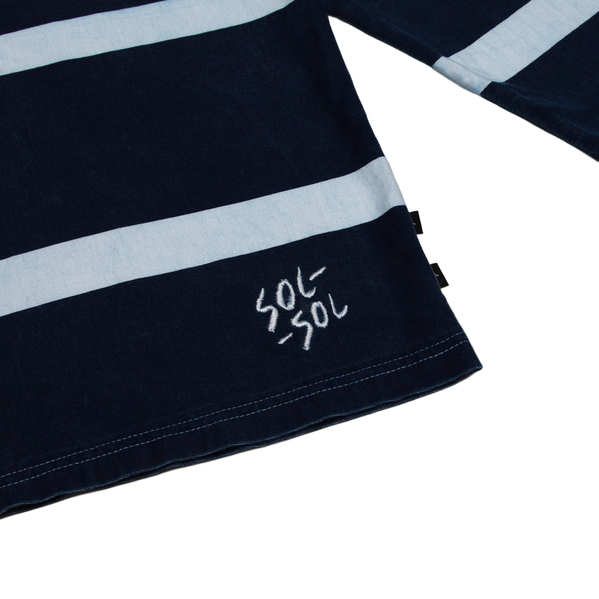 SOL-SOL - Long Sleeve Stripe T-Shirt - Navy