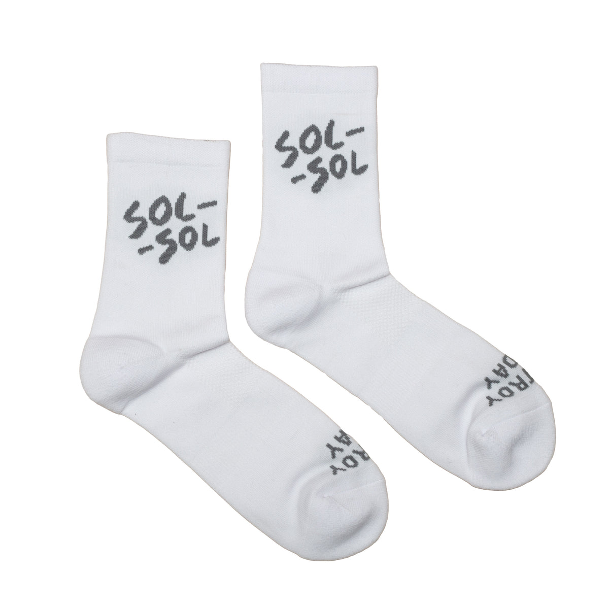 SOL-SOL - Active Socks - White