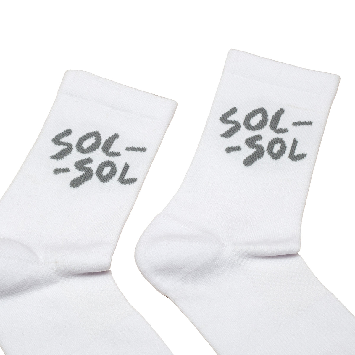SOL-SOL - Active Socks - White