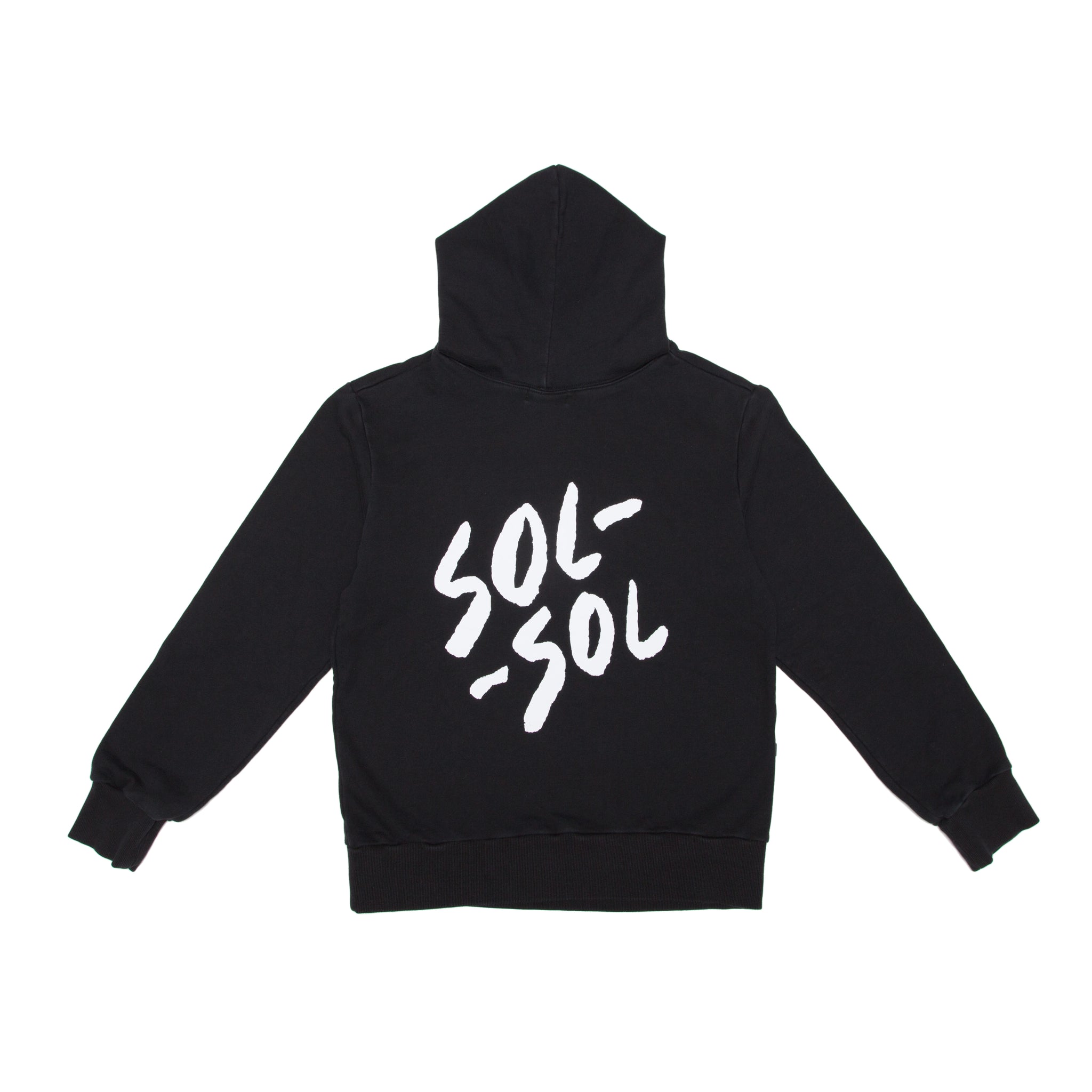 SOL SOL - Classic Logo Hoodie - Washed Black – Orphan Street