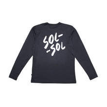 Load image into Gallery viewer, Sol Sol - Long Sleeve Tech T-Shirt - Charcoal
