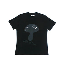 Load image into Gallery viewer, Sol Sol - Mushroom T-Shirt - Black
