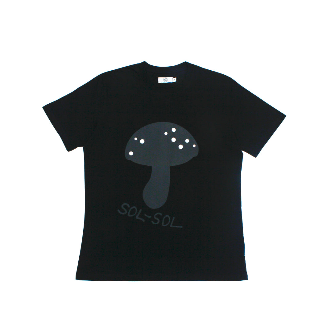 Sol Sol - Mushroom T-Shirt - Black