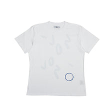Load image into Gallery viewer, Sol Sol - Jumbled Logo T-Shirt - White/Blue
