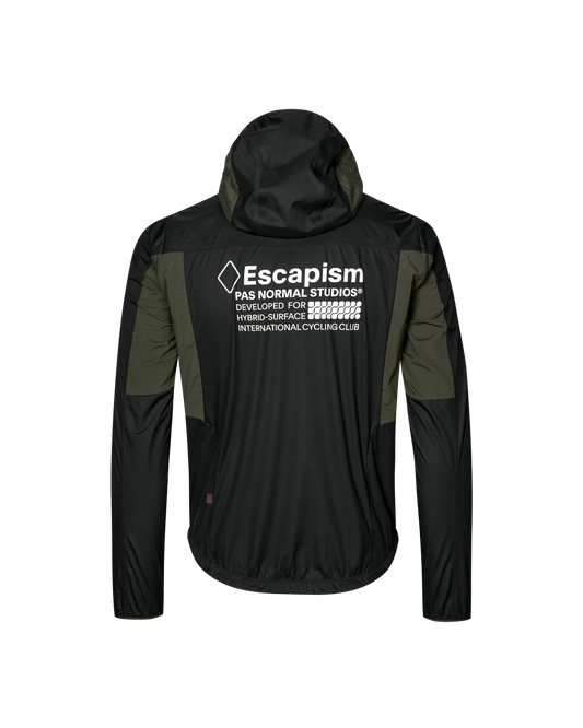 Pas Normal Studios - Escapism Hooded Lightweight Jacket - Black