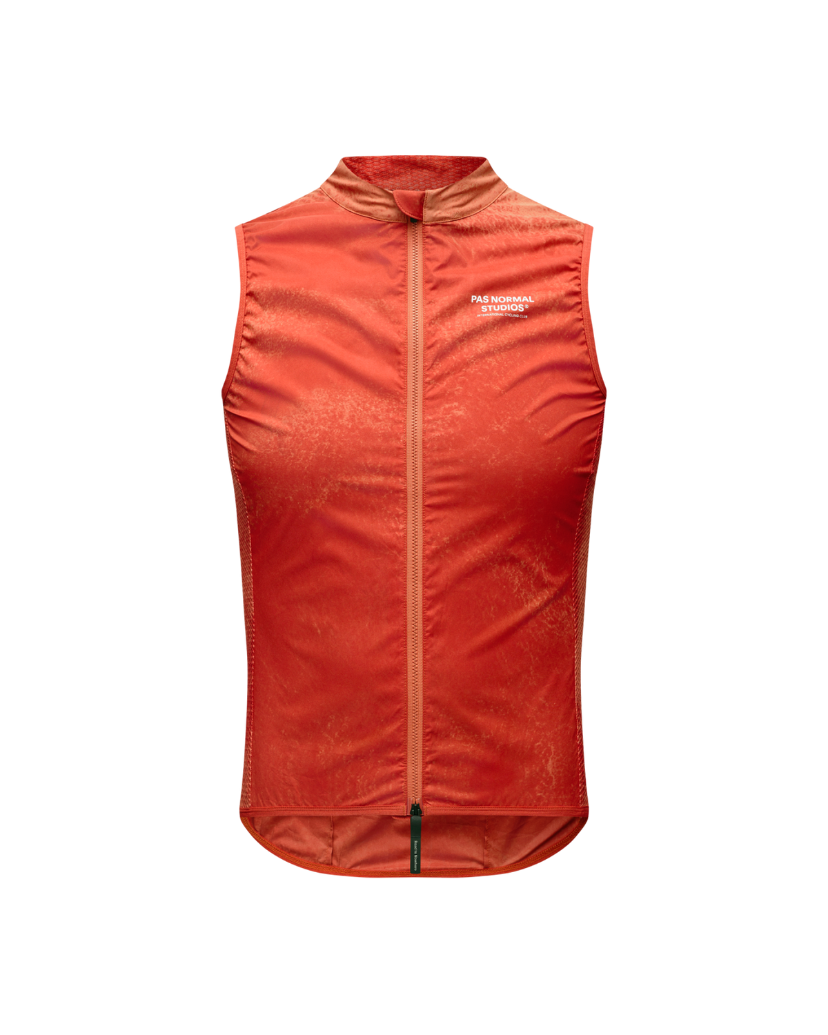 Pas Normal Studios - Stow Away Gilet - AOP Hibiscus Orange