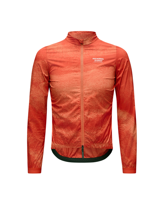 Pas Normal Studios - Stow Away Jacket - AOP Hibiscus Orange